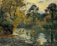 Pissarro, Camille - The Pond at Montfoucault
